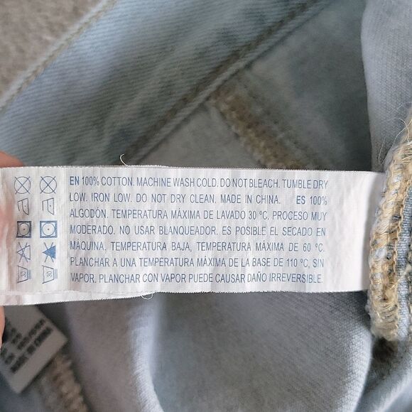 Forever 21 Light Blue Jean Denim Skirt - Size Small - Picture 7 of 12